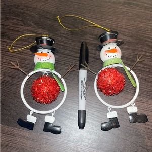 Snowman ornaments